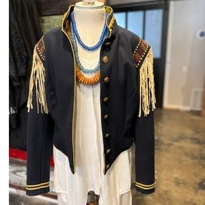 Vintage Double D Fringe Jacket RARE!